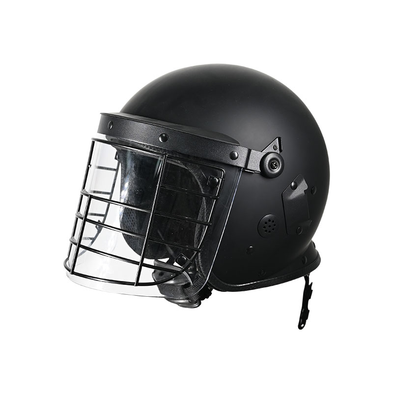 Casco antidisturbios a prueba de explosiones con protector facial